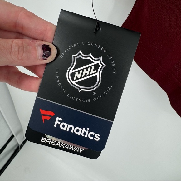 Arizona Coyotes Hockey Jersey Fanatics Breakaway NHL Kachina Logo Men's Medium - Picture 5 of 7